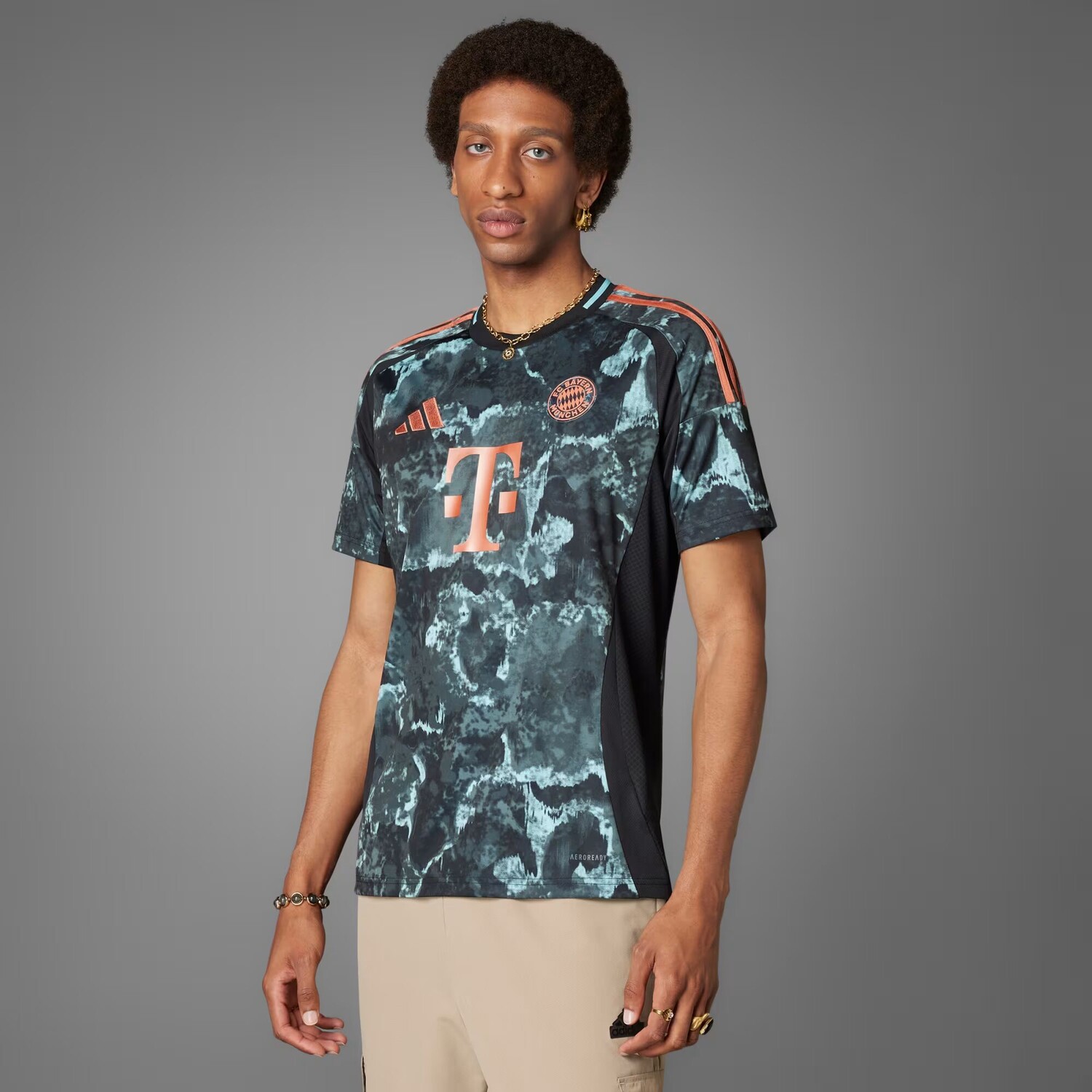 

ФК Бавария 24/25 Гостевая майка Adidas, цвет Black