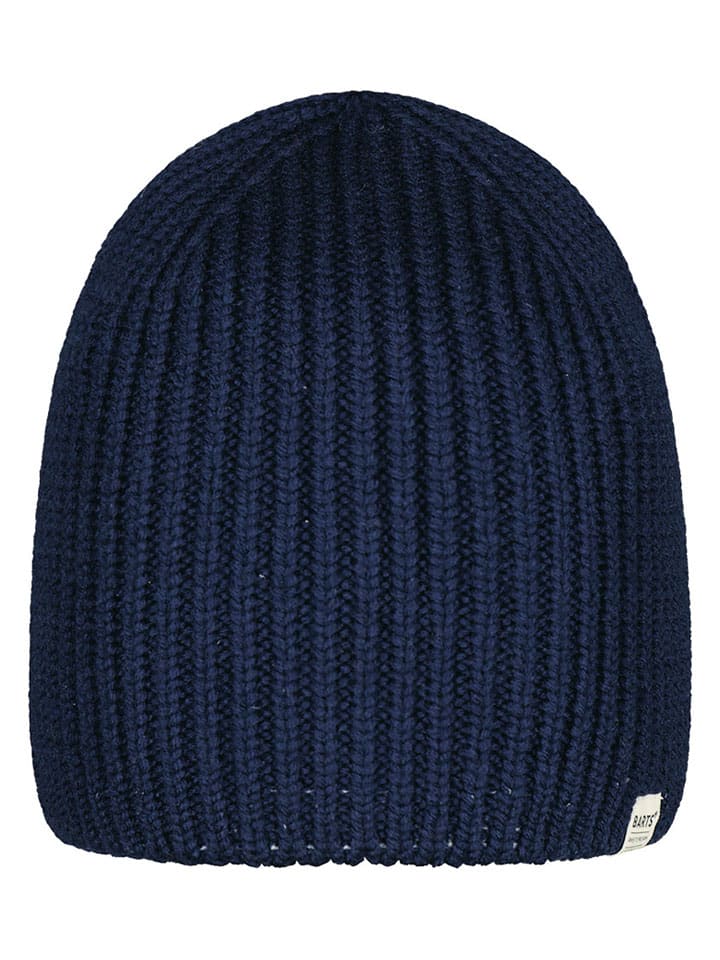 

Barts Шерстяная шапка "Пеория" темно-синего цвета