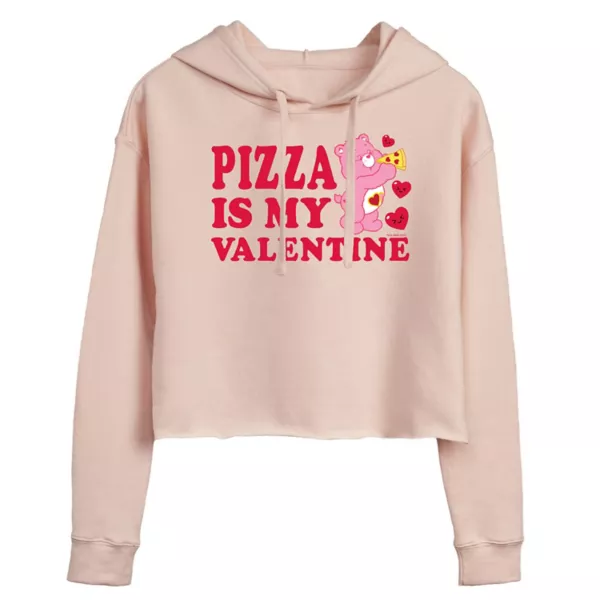 

Детская худи с капюшоном Care Bears Pizza is my Valentine Licensed Character, розовый