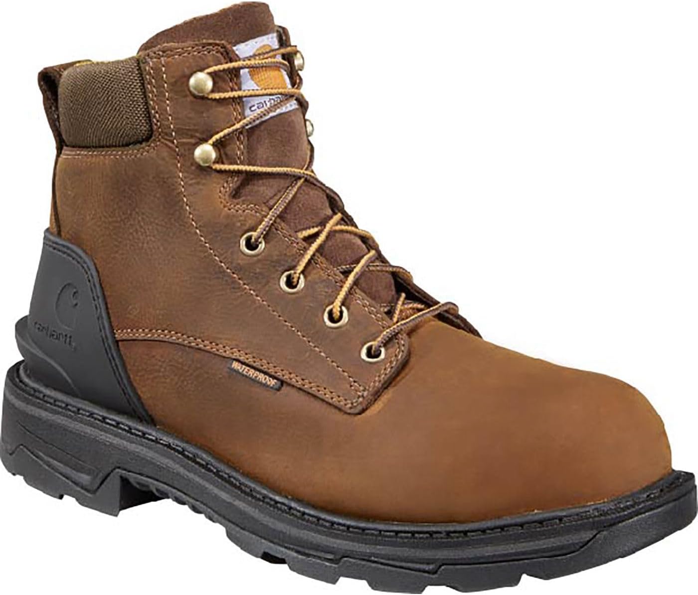 

Carhartt мужские рабочие ботинки Ironwood Waterproof 6" Soft Toe, Carhartt Brown