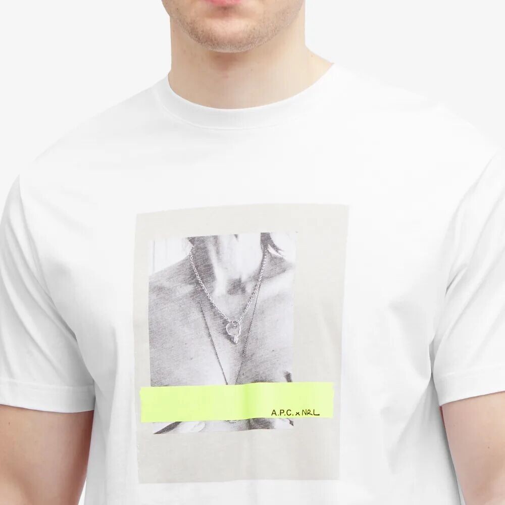 

A.P.C. Футболка levi new haven из коллаборации с наташей рамзи, белый