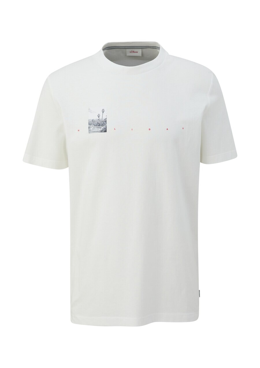 

Классическая футболка s.Oliver Shirt, белый