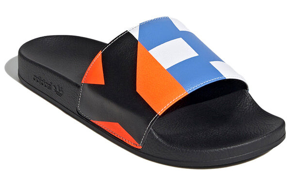 Сандалии adidas Y-3 Adilette Slide 'Graphic Black', черный — фото 4