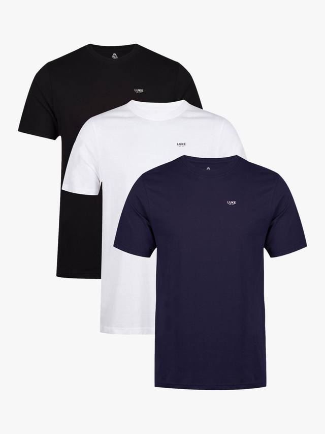 

Волшебная незаменимая футболка LUKE 1977, цвет Navy/White/Black