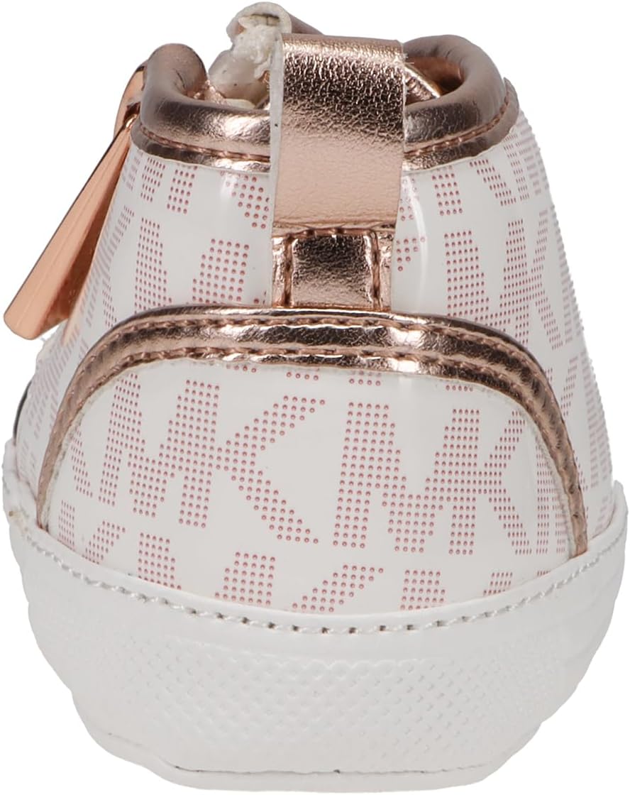 Кроссовки Michael Kors Baby-Girls Baby Split, белый/розовый — фото 2