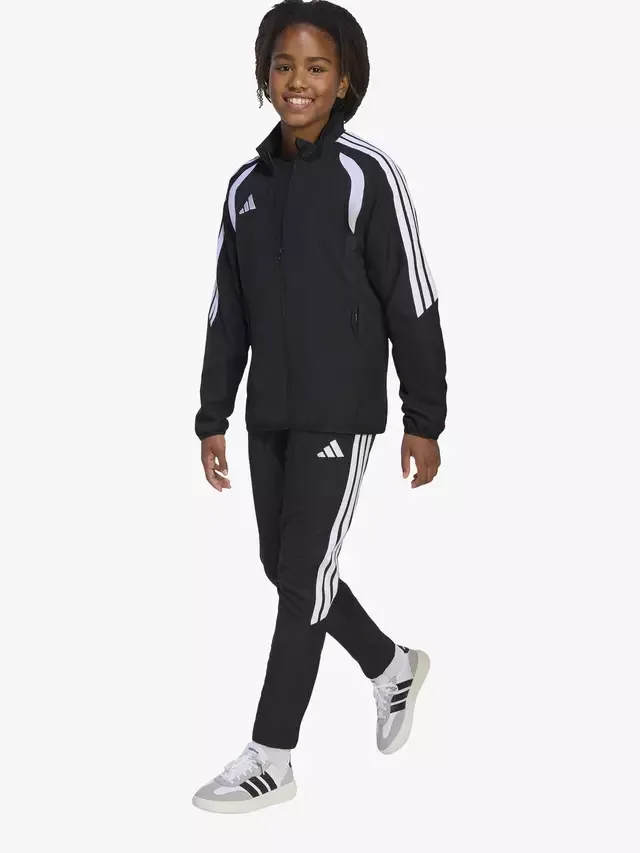 Детские презентационные брюки Tiro26 League, черно-белые adidas — фото 3