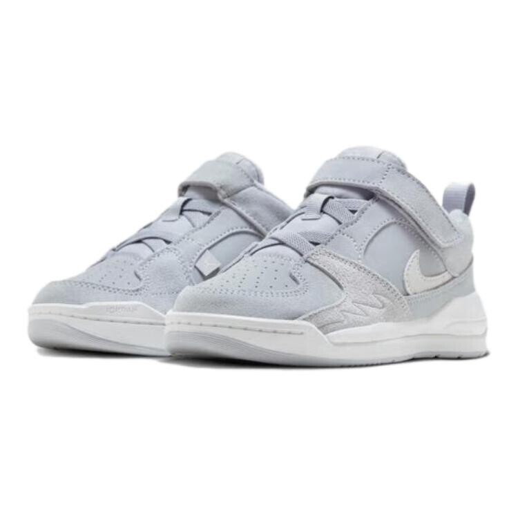 Stadium 90 Kids" повседневная обувь для начальной школы Jordan, цвет Gray White — фото 3