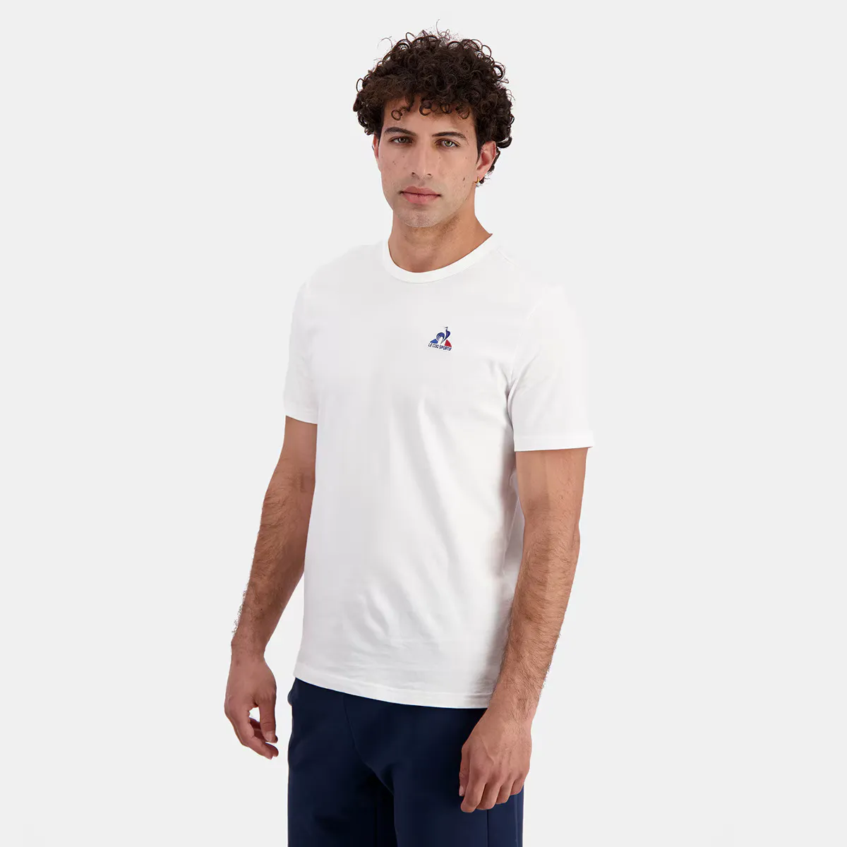 

Футболка ESS Tee SS No. 1 M Le Coq Sportif мужская, белый