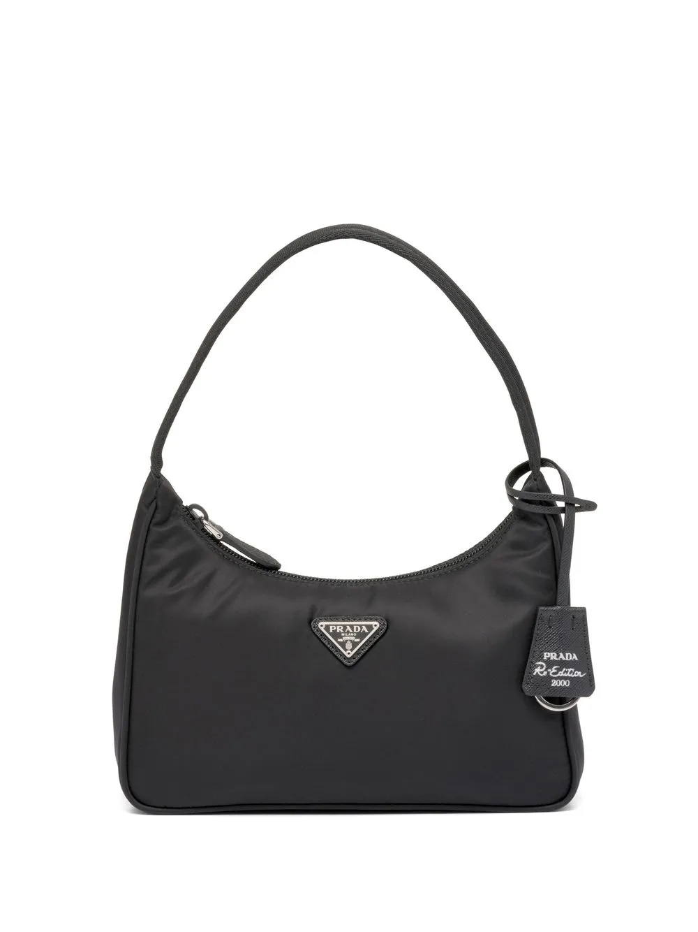 

Мини-сумка с логотипом Prada, черный