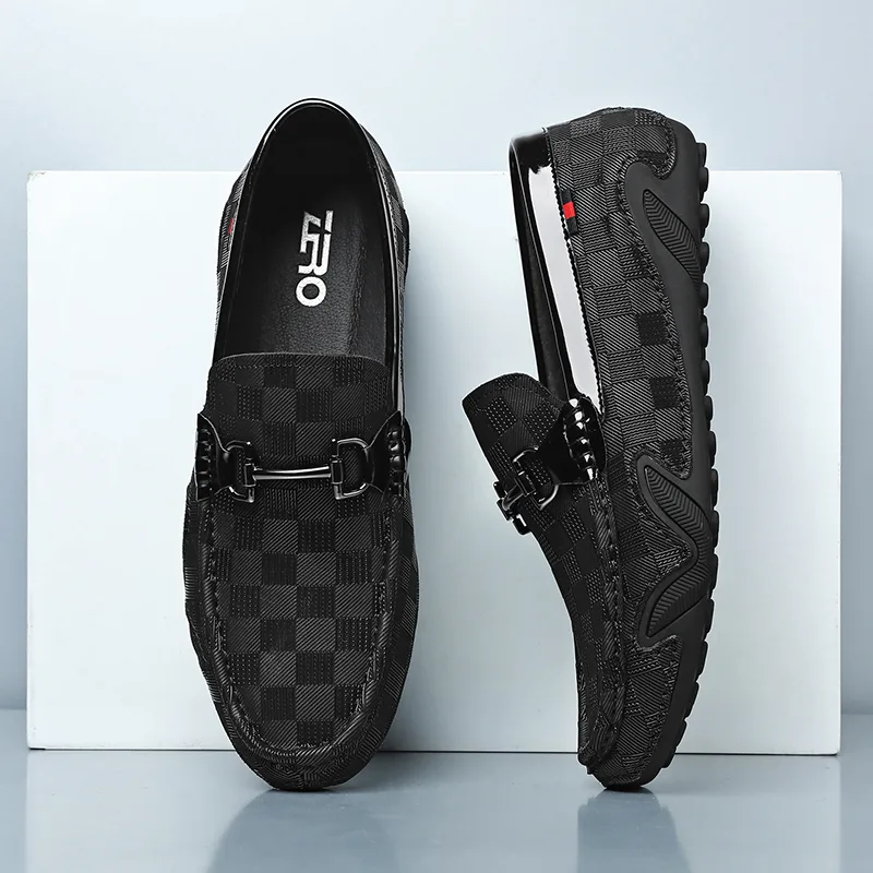 ZRO Мужские повседневные туфли low top черные/синие — фото 4