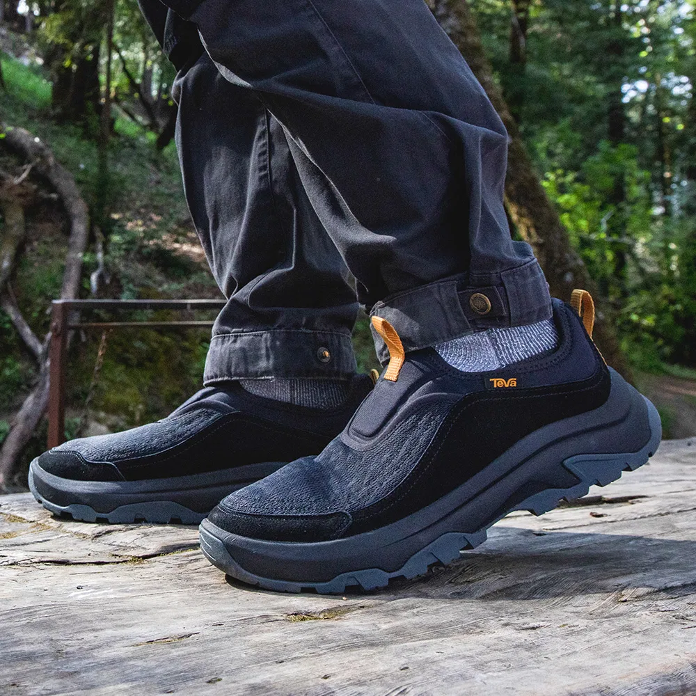 Мужские чёрные слипоны Teva Hurricane Daybreaker