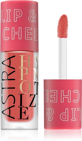 

Жидкие румяна для губ и щек Astra Make-up Hypnotize Lip & Cheek, 04 Queen Peach 3,5 ml