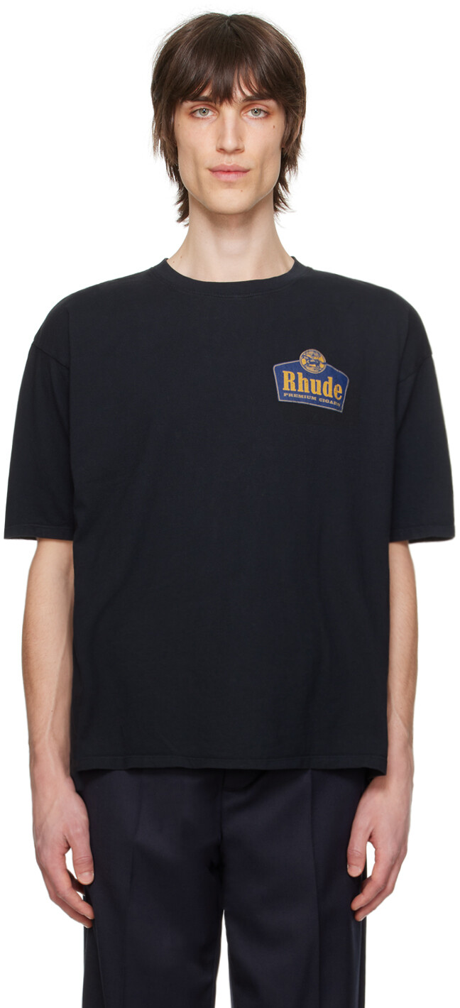 

Черная футболка Гран Крю Rhude