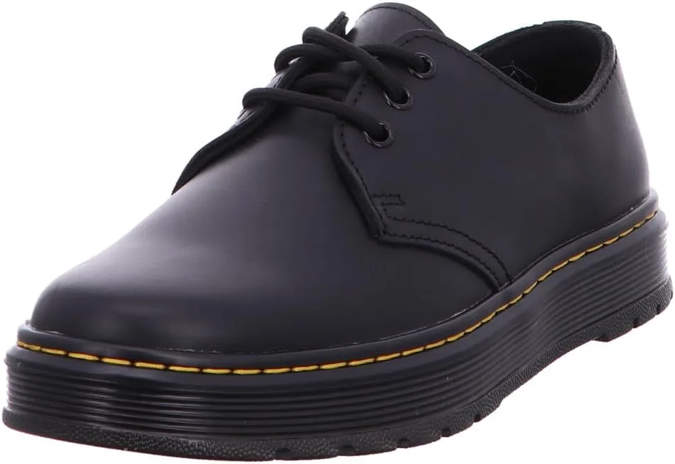 Мужские ботинки Dr. Martens Brookline Lo Black LussoPlatform, черный