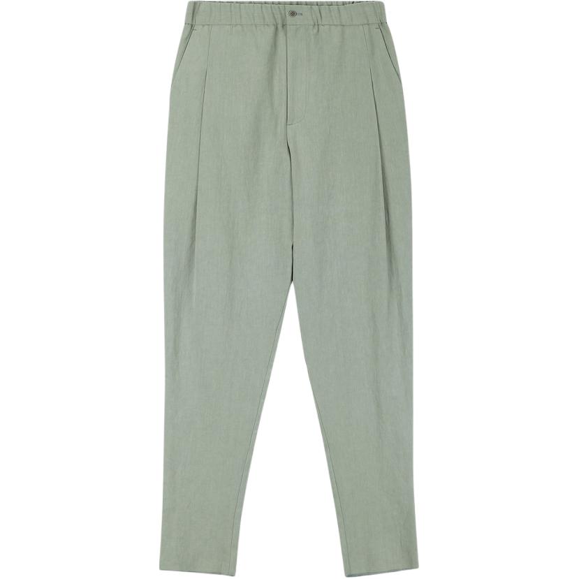 

GIORGIO ARMANI Брюки casual AMANI FW24 мужские светло-желтые