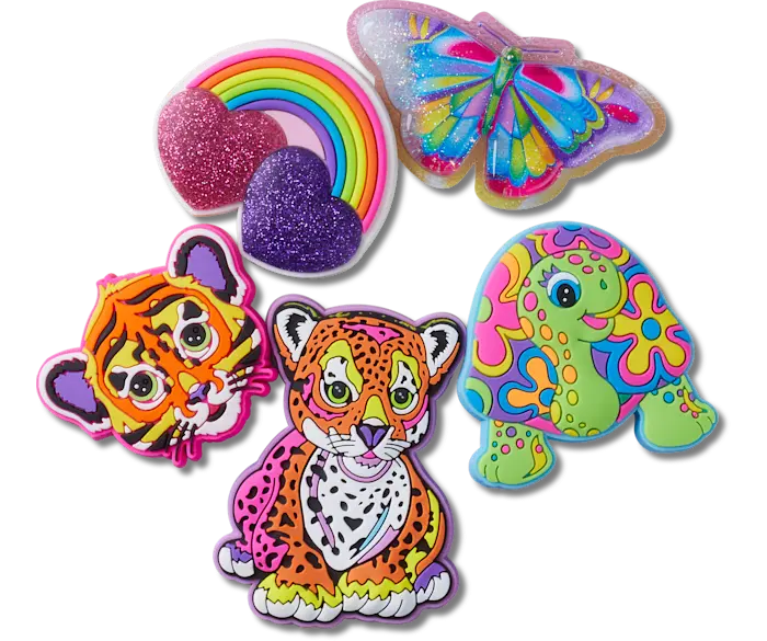 

Джиббитсы Lisa Frank 5 Pack Crocs