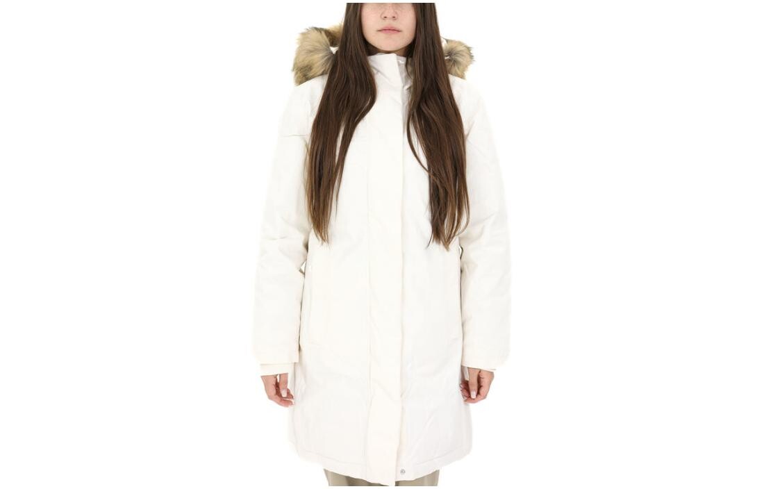

Пуховик женский белый The North Face