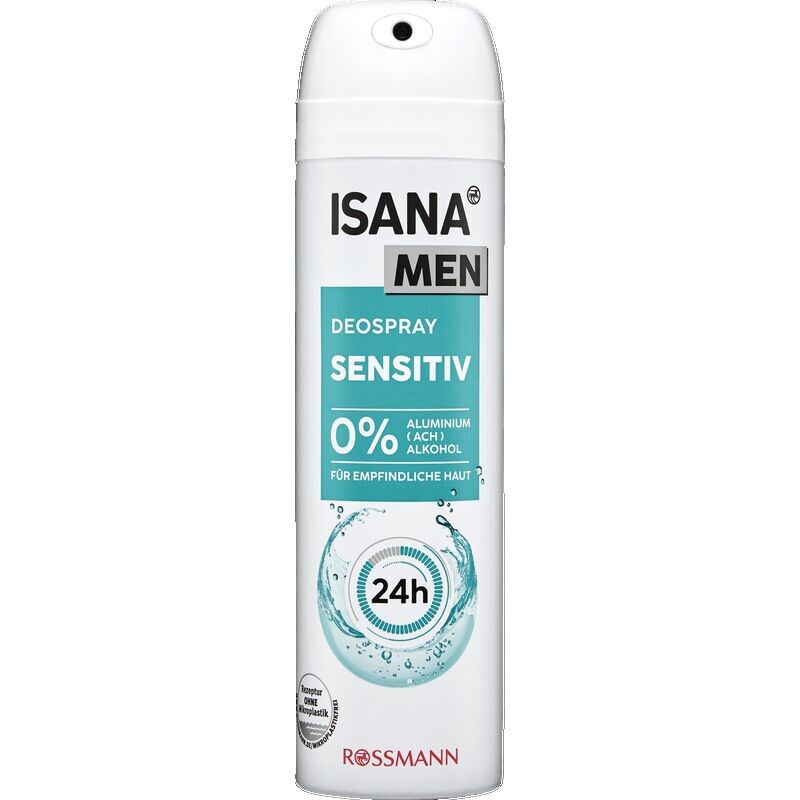 

Дезодорант-спрей чувствительный ISANA, 150 ml