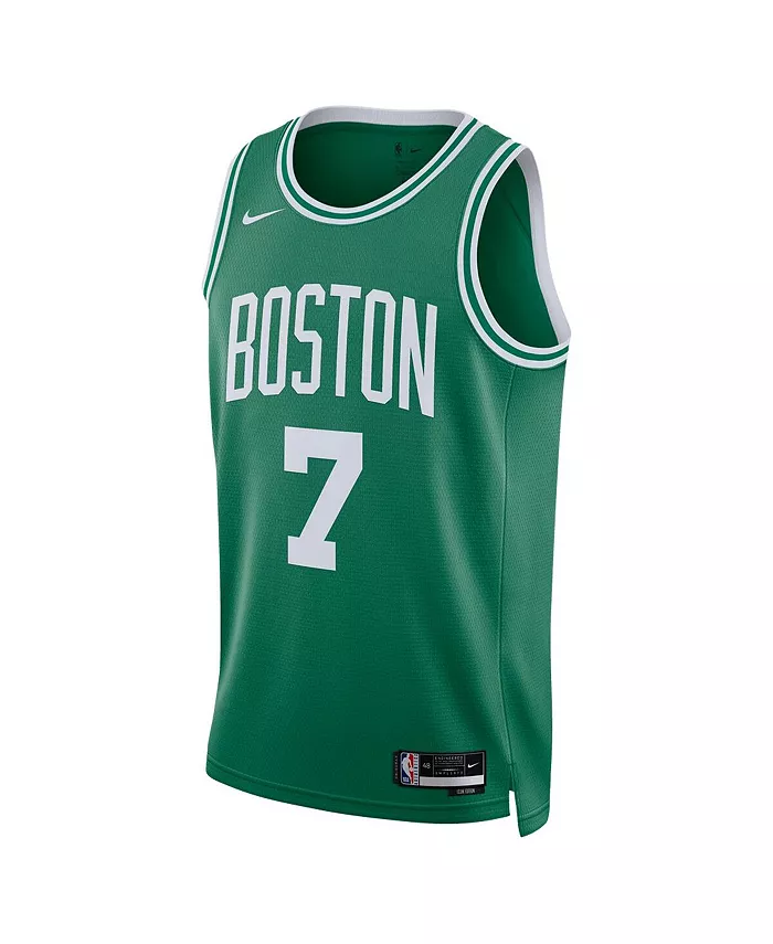 Мужская и женская баскетбольная майка Jaylen Boston Celtics Swingman Nike, зеленый — фото 3