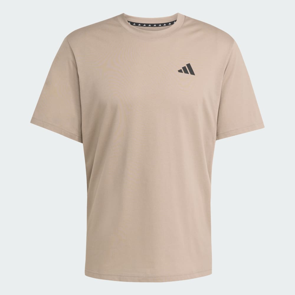 Футболка Adidas Train Essentials Feelready Training Tee, цвет Chalky Brown/Black — фото 4