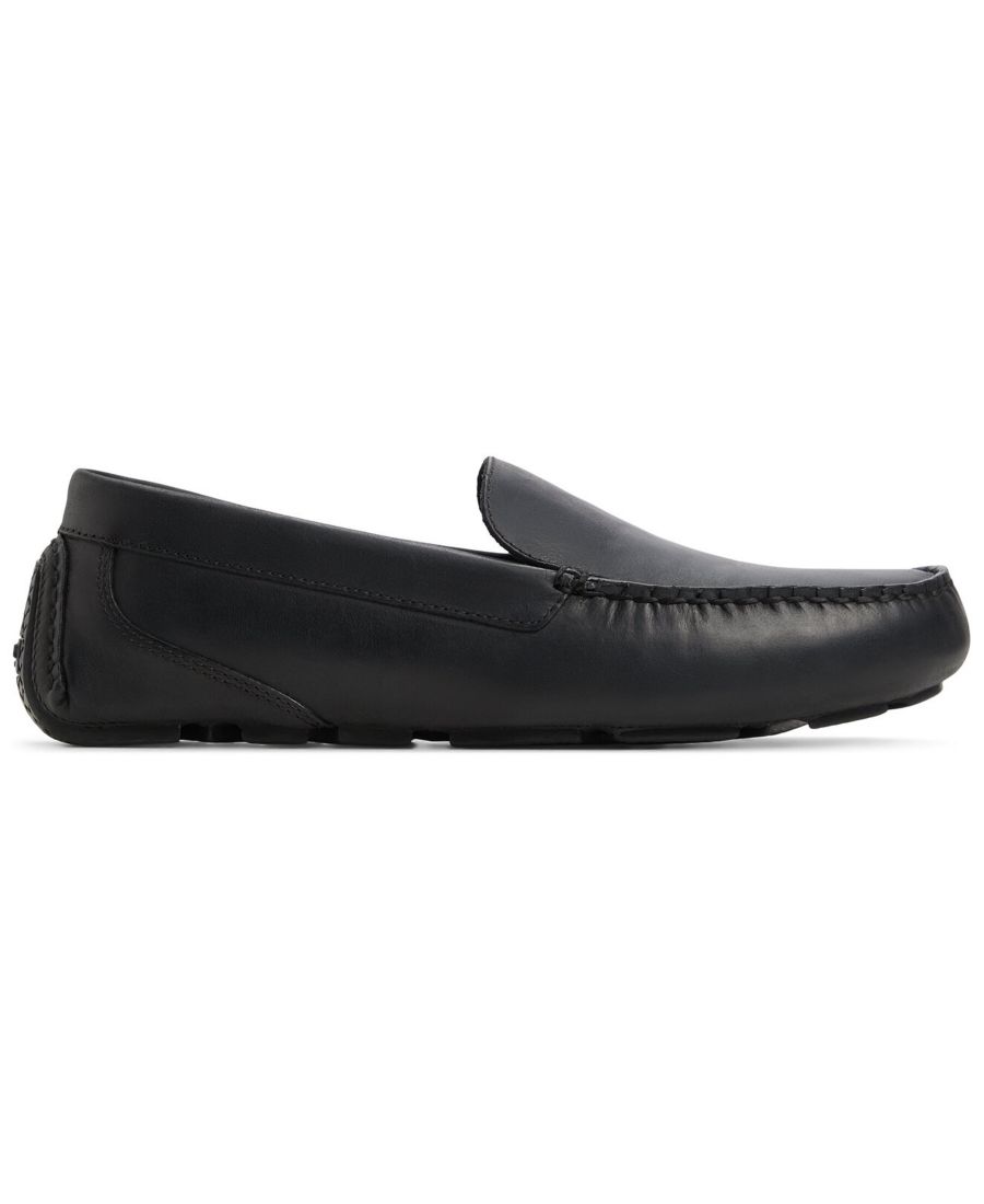 Мужские лоферы Davenport с закругленным носком Sperry, Black — фото 2