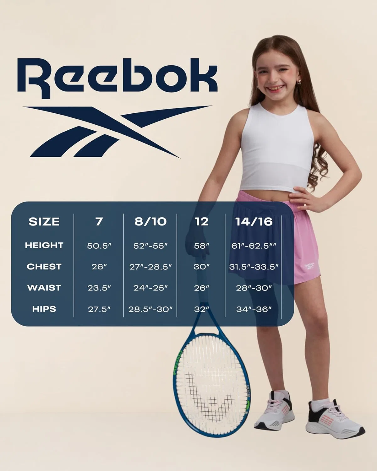Спортивные штаны Reebok для девочек - спортивные флисовые джоггеры-карго (размеры: S-XL), Rose — фото 2