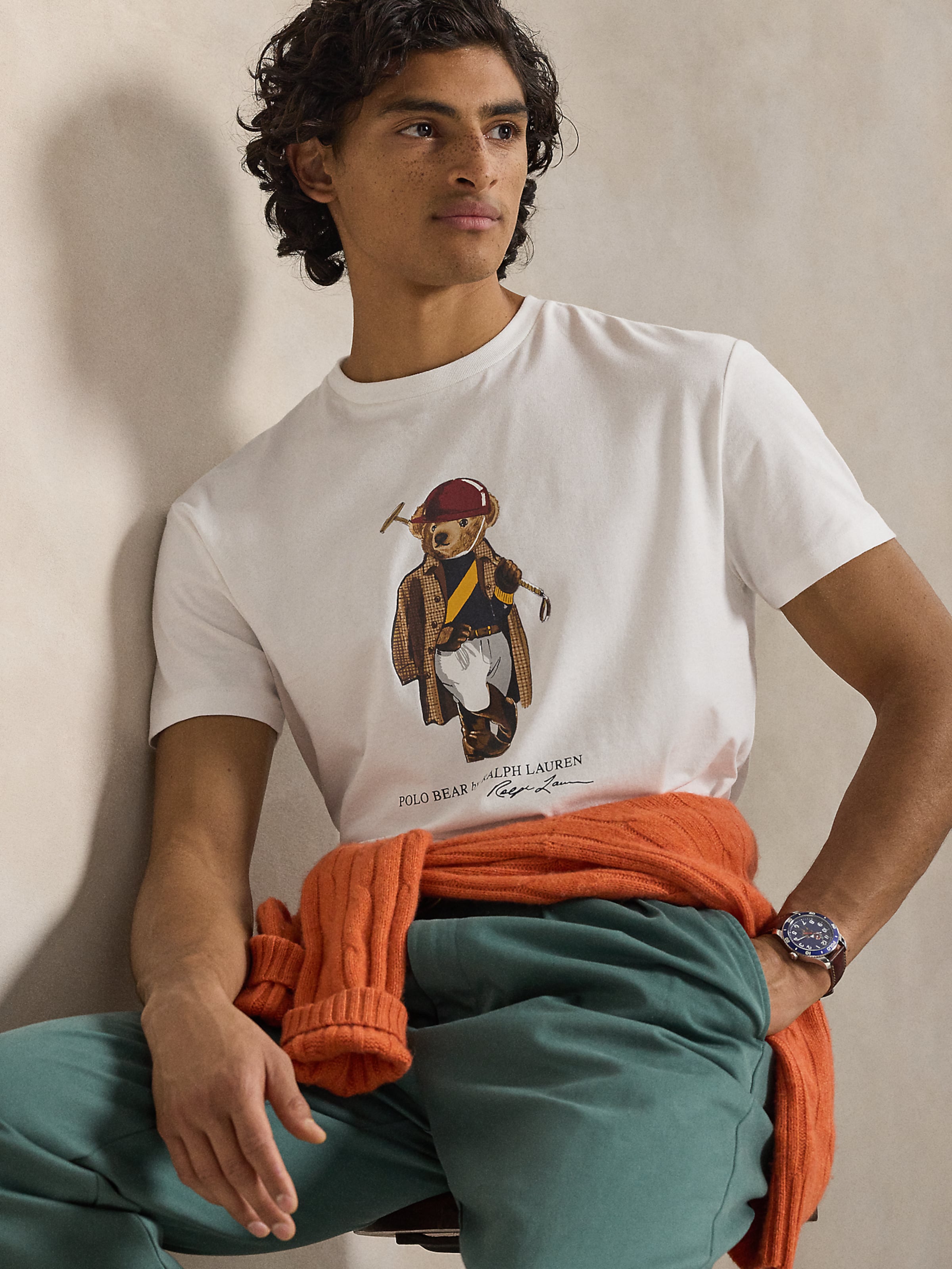 Polo Ralph Lauren Футболка в белом цвете — фото 2
