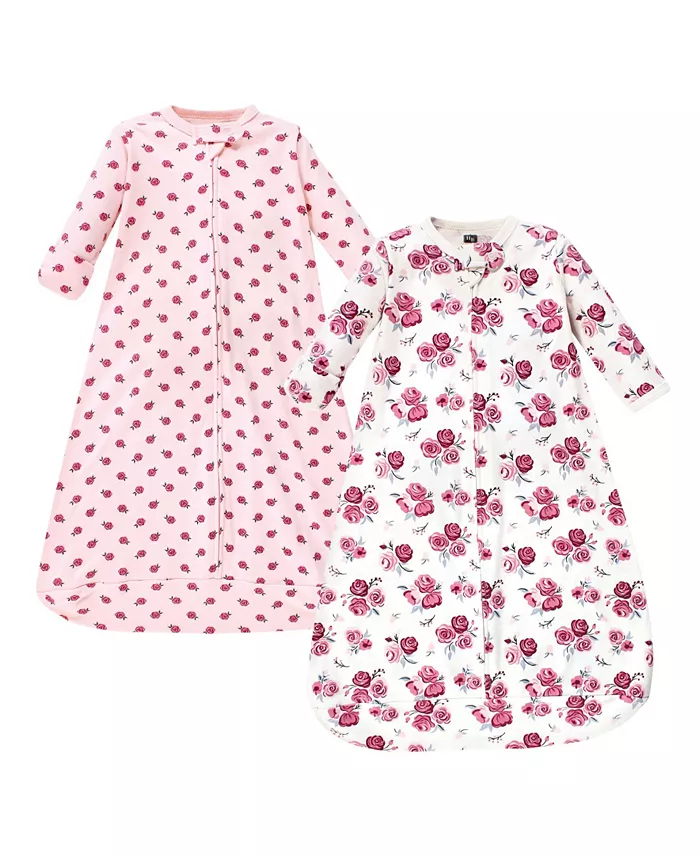 

Детский спальный мешок Hudson для девочек из хлопка с длинными рукавами Hudson Baby, мультиколор