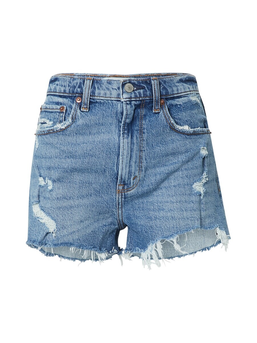 

Джинсовые шорты Abercrombie & Fitch Regular Jeans, синий деним
