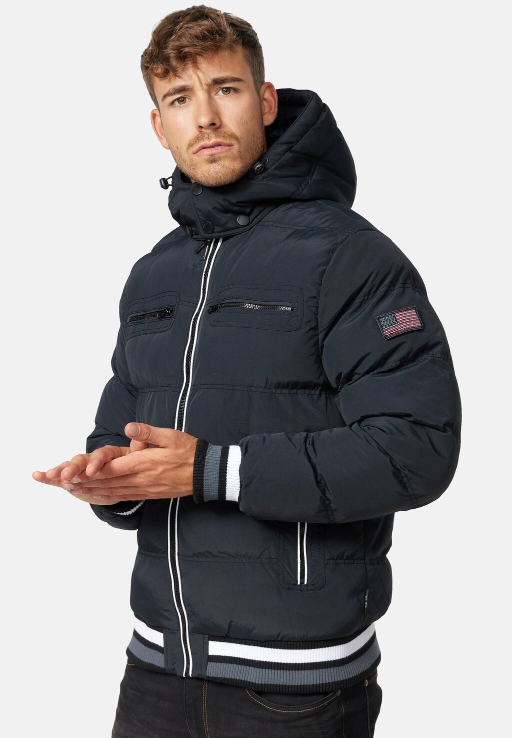 

Зимняя куртка MARLON INDICODE JEANS, цвет schwarz