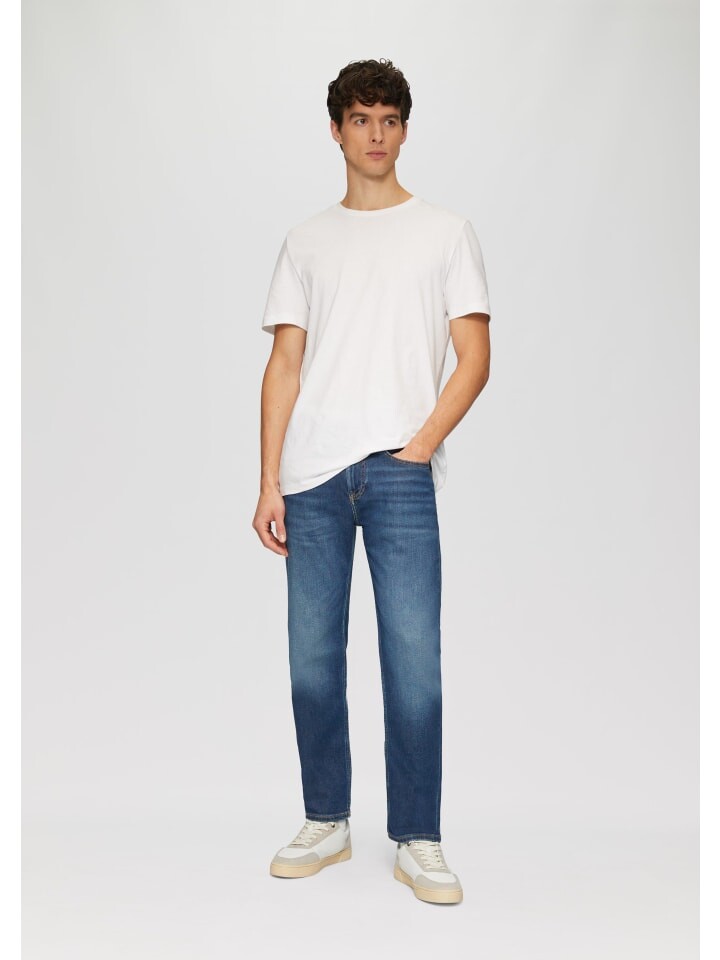 

Тканевые брюки s.Oliver Jeans-Hose lang, синий