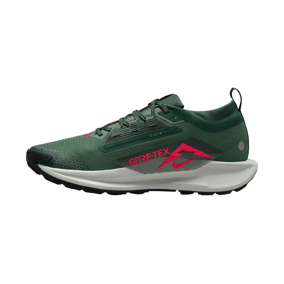 Мужские трейловые кроссовки NIKE PEGASUS TRAIL 5 GTX Nike, зеленый — фото 4