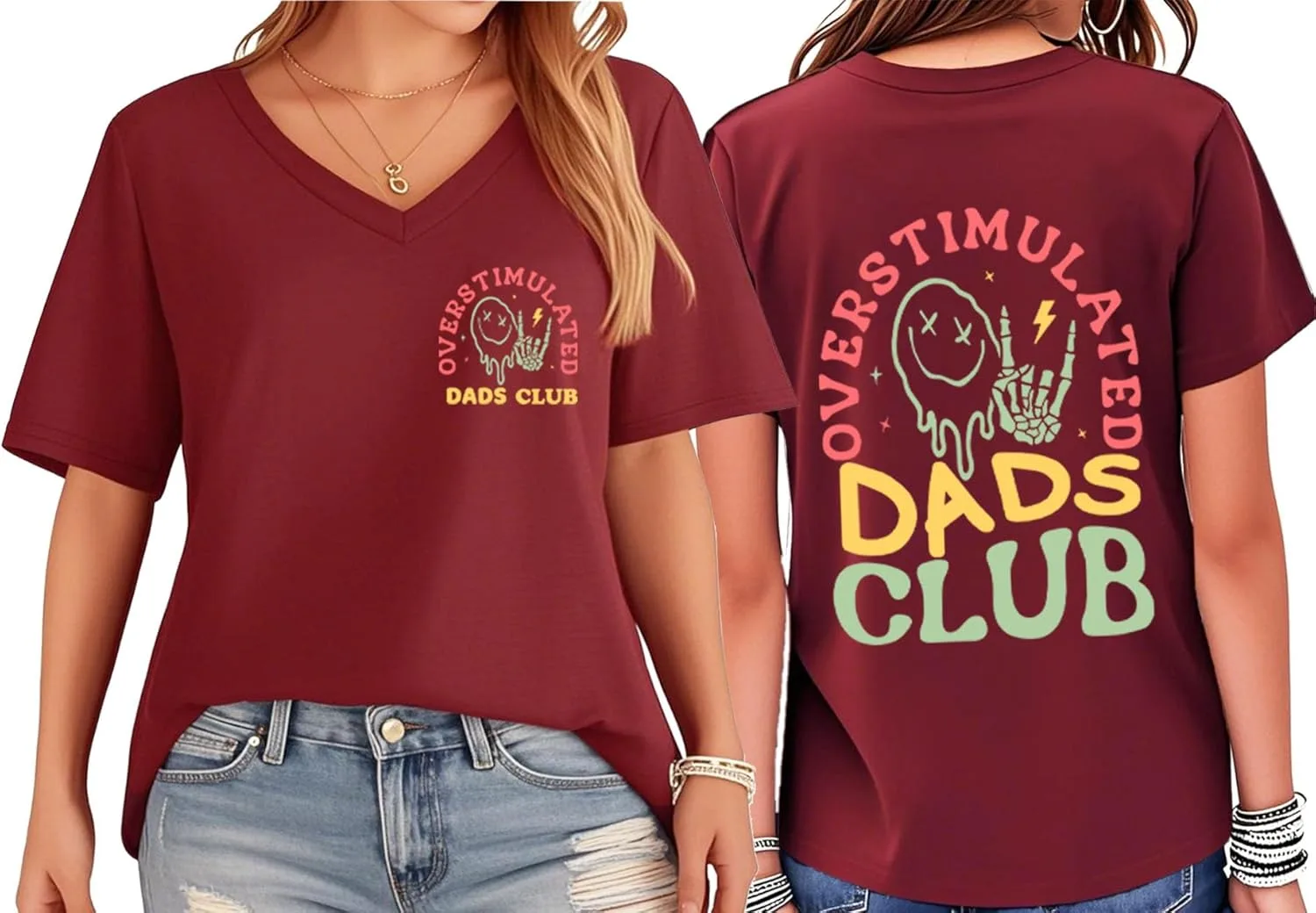 

Футболка Overstimulated Dads Club