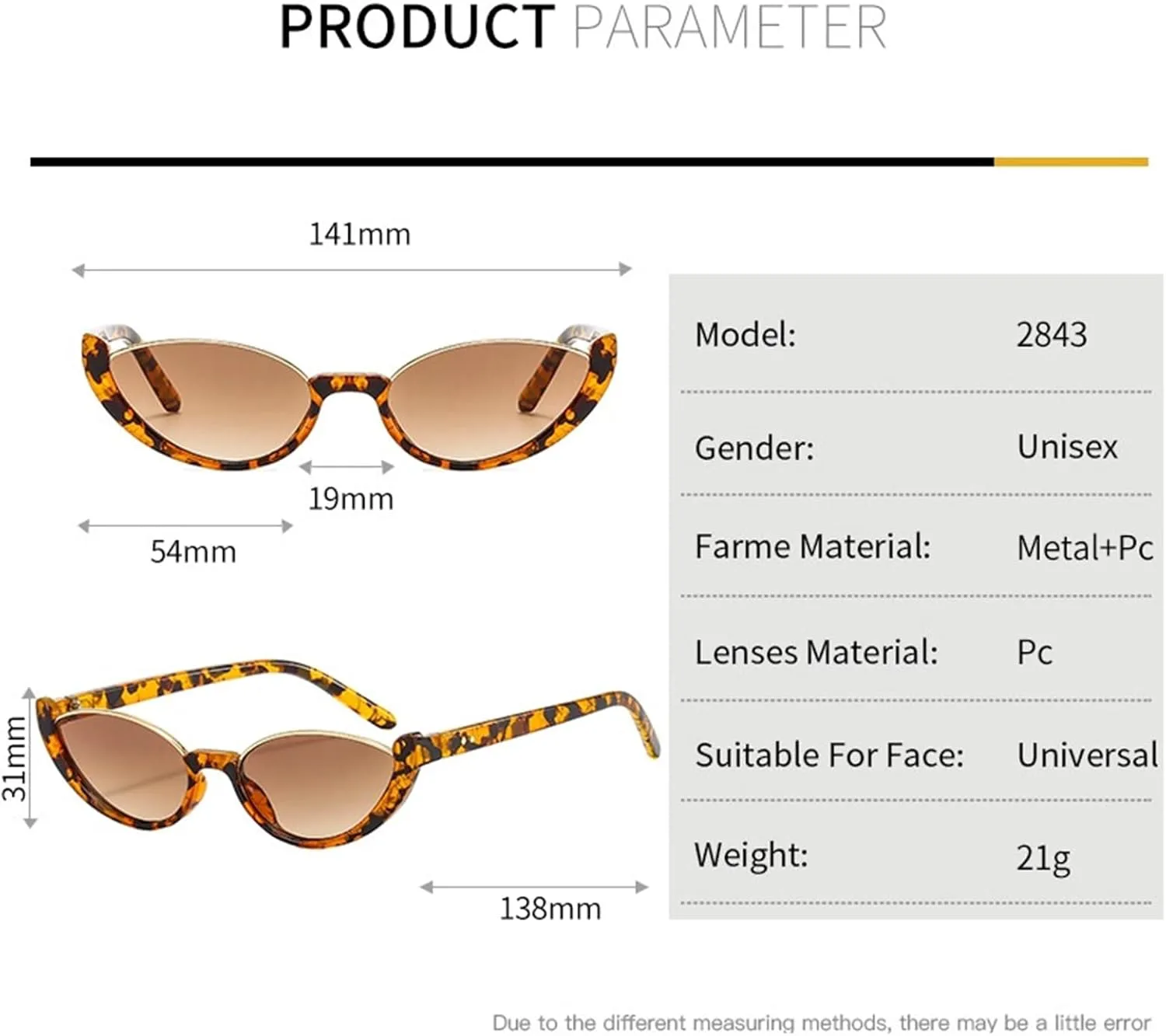 

Солнцезащитные очки XINXIN «Кошачий глаз» для женщин, маленькая оправа, овальная форма, декоративные очки для отдыха на природе (Цвет: F, Размер: Средний), F