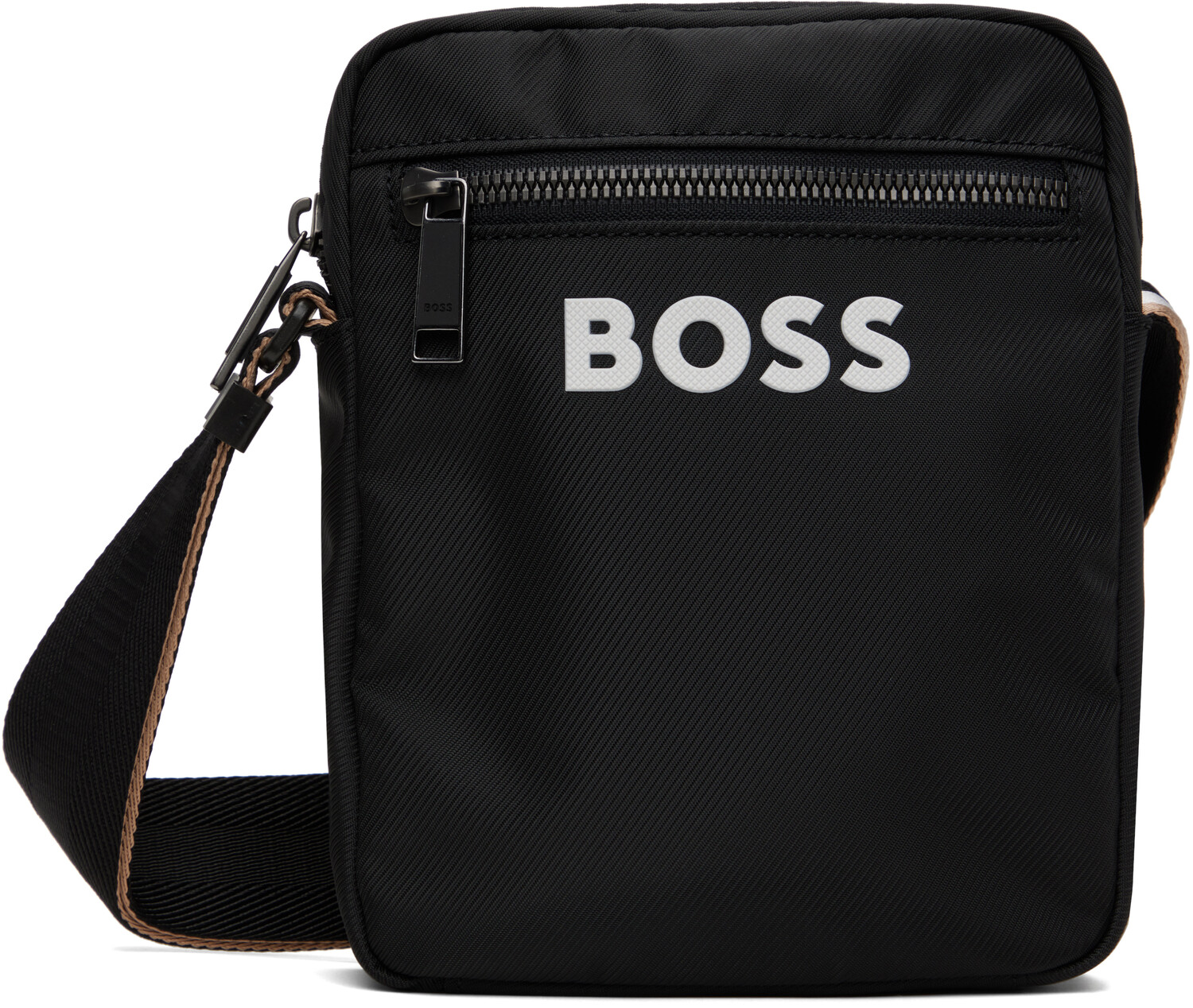 

Сумка с контрастным логотипом и фирменной полосой BOSS