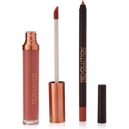

Набор матовых помад London Retro Luxe (5 мл) Makeup Revolution
