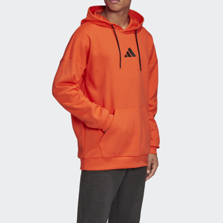 Мужская толстовка Adidas Half Neon Red — фото 4