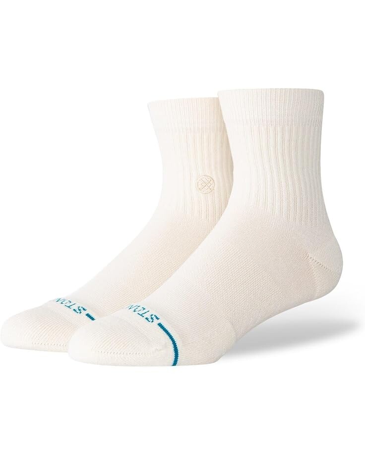 

Носки Unisex Stance Icon Organic Quarter, цвет Canvas