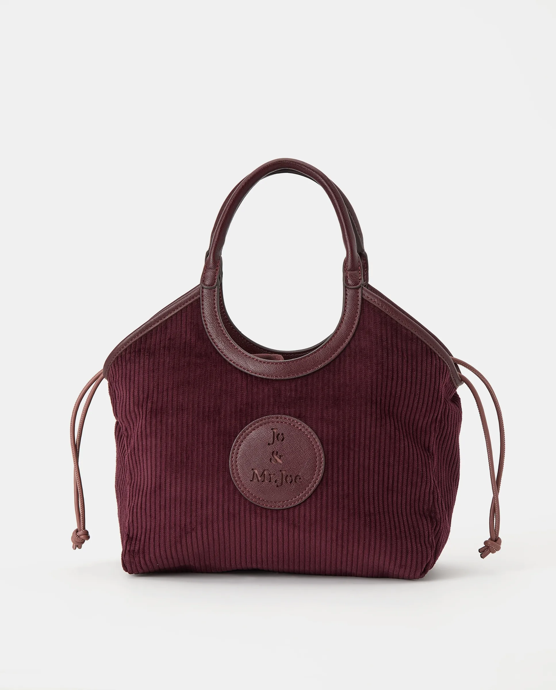 

Сумка через плечо из вельвета Jo & Mr. Joe, бордовый