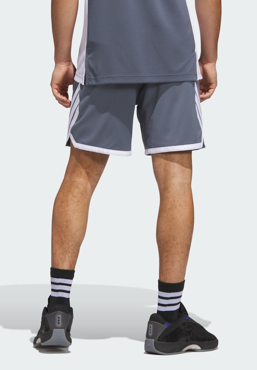 Спортивные шорты Adidas Performance Sports shorts, Grey Four/White/Grey — фото 2