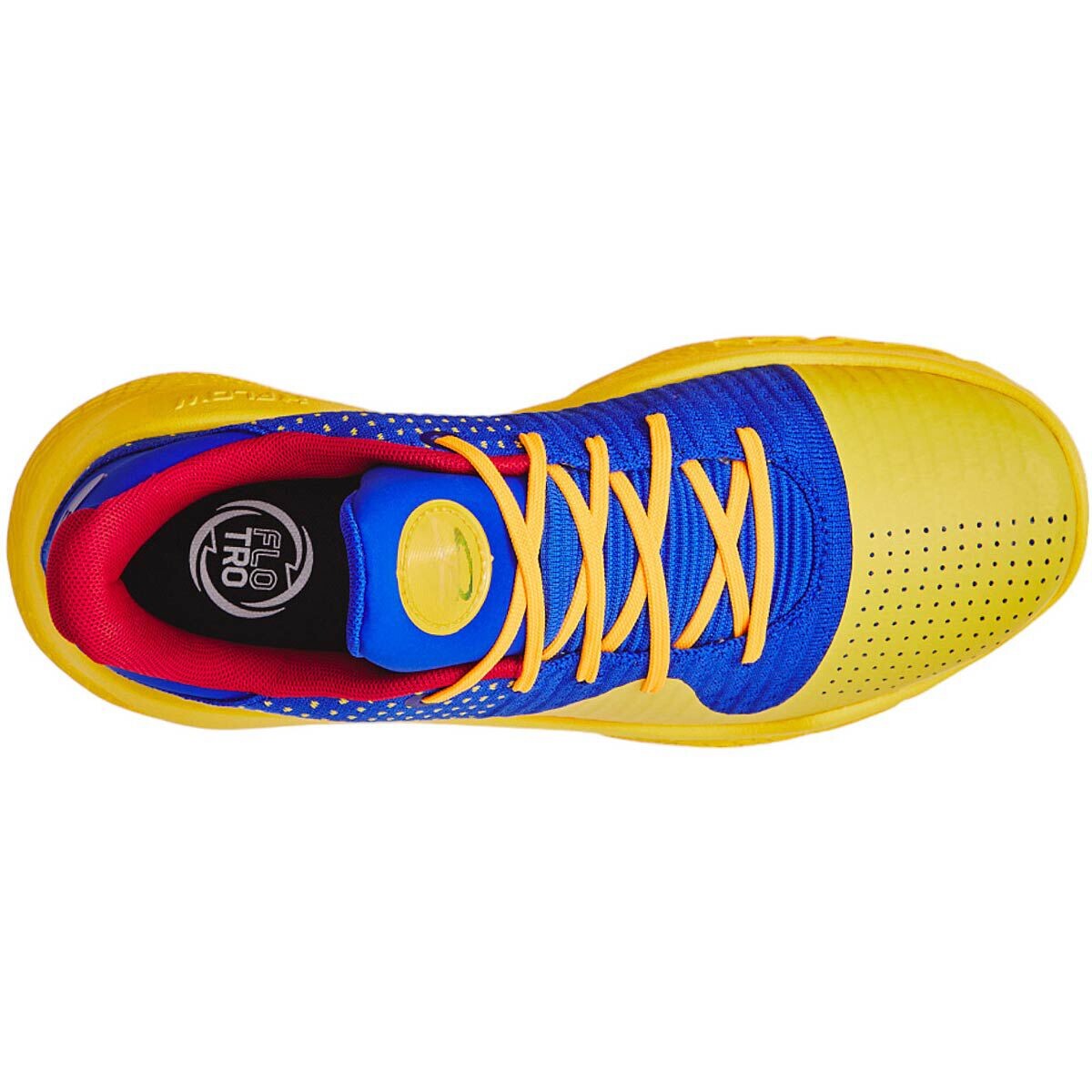 Баскетбольные кроссовки Curry 4 Low Flotro Under Armour, цвет Blau — фото 4