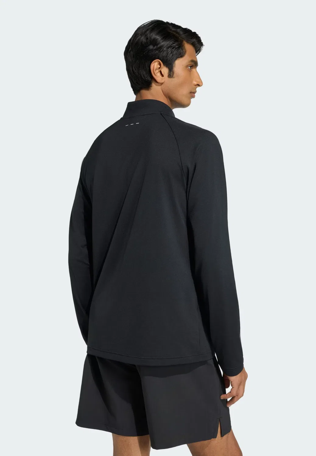 Футболка Adidas Originals Trefoil Essentials черного цвета — фото 3