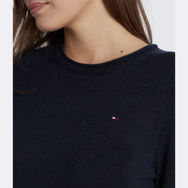 Свитер обычного кроя из мягкой шерсти C-nk Tommy Hilfiger, синий — фото 4
