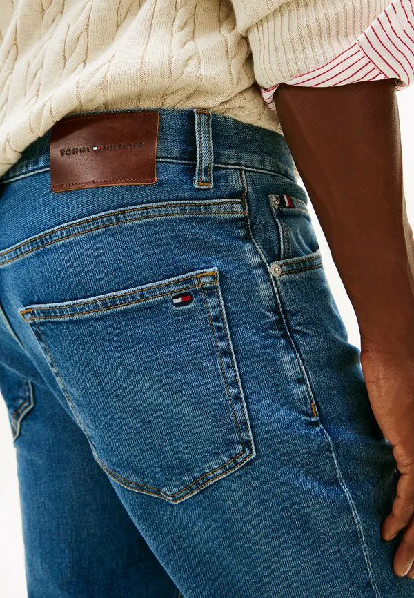 Джинсы прямого кроя Tommy Hilfiger, Sep Indigo — фото 4