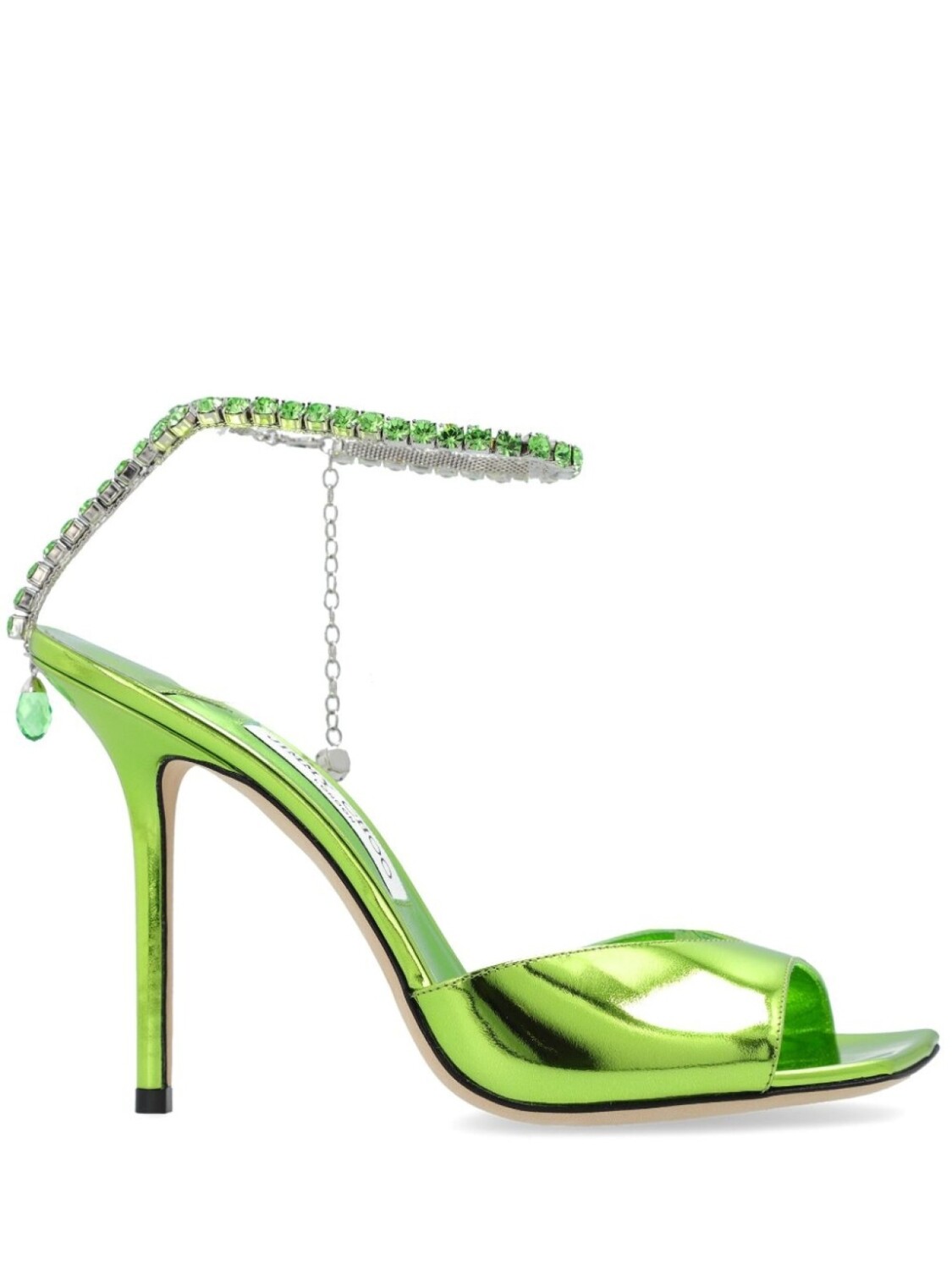 

Туфли Saeda 100 мм Jimmy Choo, зеленые, Зеленый, Туфли Saeda 100 мм Jimmy Choo, зеленые