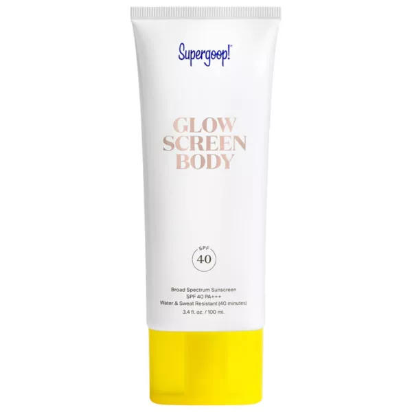 

Glowscreen лосьон для тела солнцезащитный крем spf 40 Supergoop!