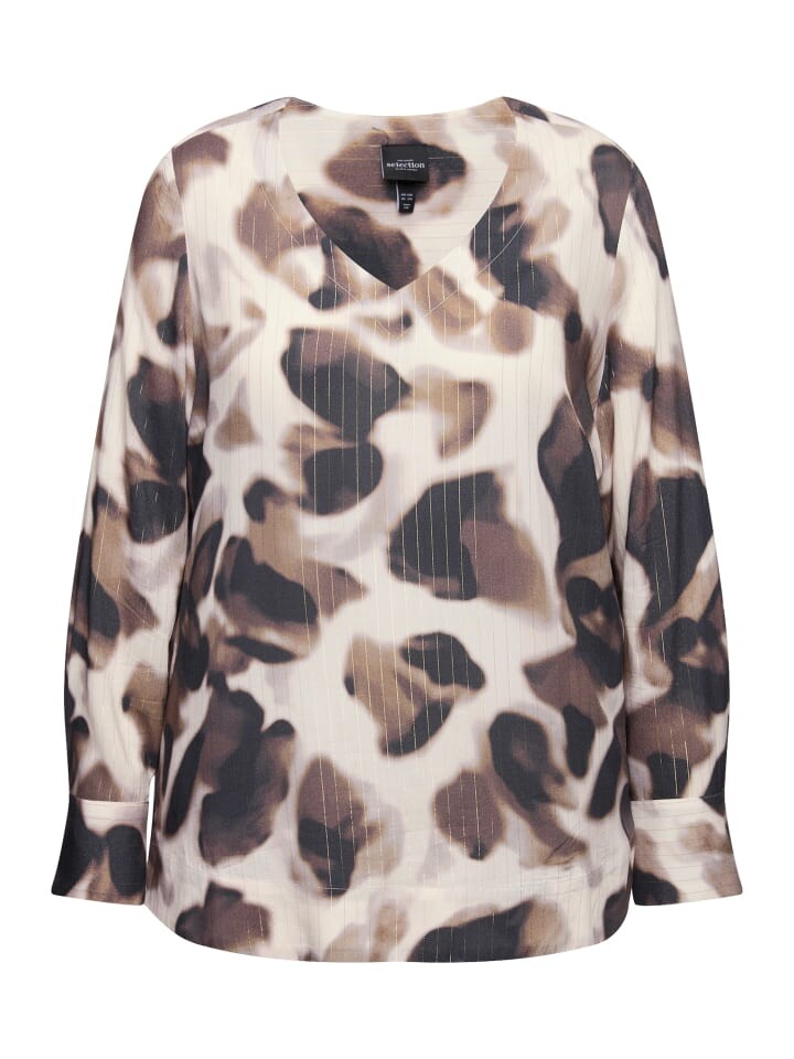 

Блуза Ulla Popken Bluse, цвет vanille