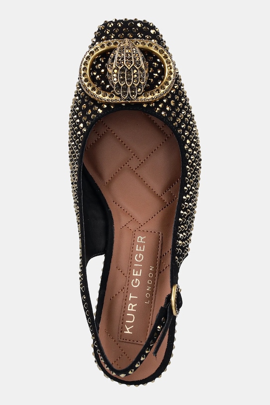 Челси на платформе с ремешком на пятке Kurt Geiger London, черный — фото 4