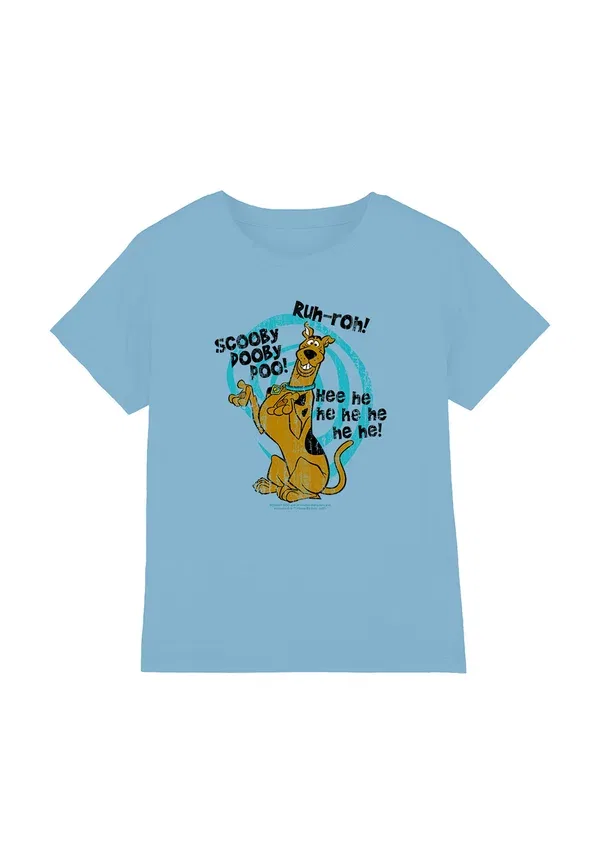 Футболка с принтом Scooby Doo Cotton Soul, светло-голубой