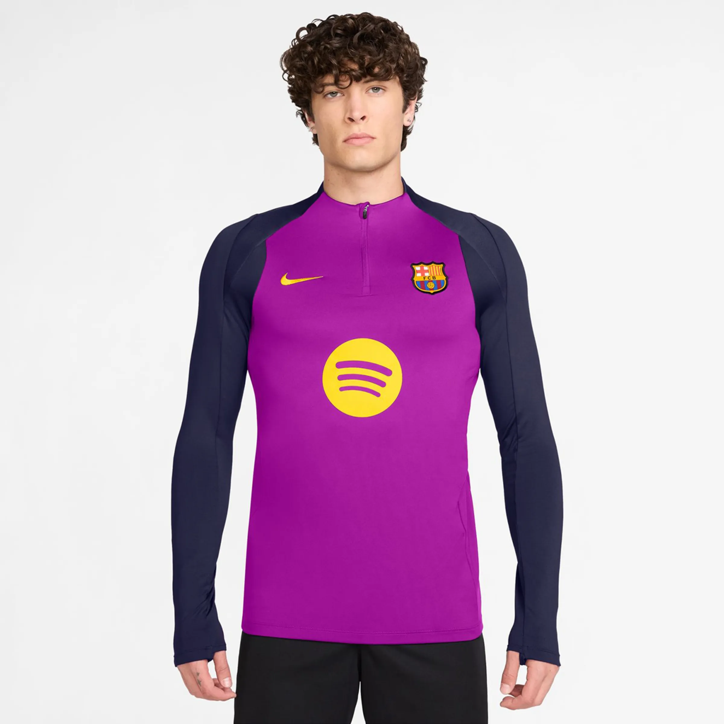 

Футболка мужская FC Barcelona 2025-2026 Drill Nike, фиолетовый